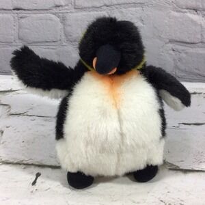 Vintage Penguin Plush 5.5" Emperor‎ Arctic Stuffed Animal Realistic Lifelike